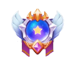 Star Wing Badge - gemstone - High Resolution PNG