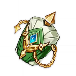 Gem Decorative Item - gold - Transparent Layer PNG