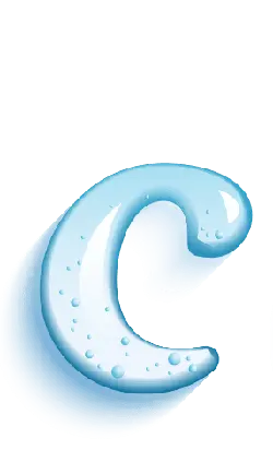 Frozen Letter C - frozen - PNG Images
