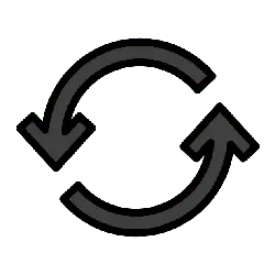 Loop Arrow - loop - icon - No Watermark PNG