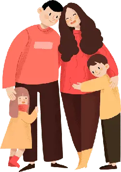 Warm Family - Trending PNG