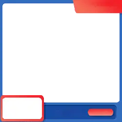 Black Rectangle Frame - graphic design - interface element - Transparent Layer PNG