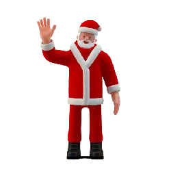 Santa Claus - happy - holiday - Transparent Layer PNG