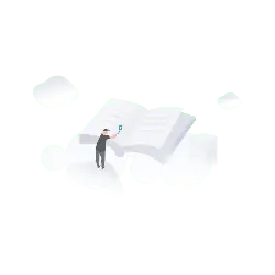 Reader and Book - knowledge - Transparent Layer PNG