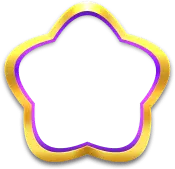 Star-shaped Pattern - neon light - PNG Images