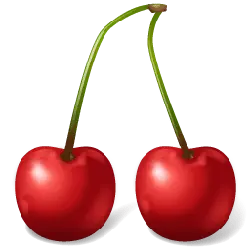Cherry - fruit - red - Transparent Layer PNG