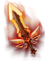 Flaming Sword - power - magic - High Resolution PNG