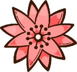 Pink Flower - High Resolution PNG - pattern