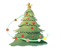 Christmas Tree - decoration - PNG