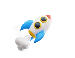 Cartoon Rocket - flying object - Fast Download PNG