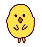 Little Yellow Chicken - bird - High Resolution PNG