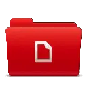 Folder - icon - red - Free Download PNG