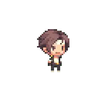 Purple Hair Girl - pixel art - purple hair - Free Download PNG