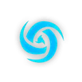 Blue Swirl - design - High Resolution PNG