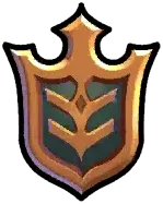 Golden Shield Badge - No Watermark PNG