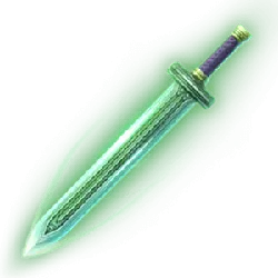Green Magic Sword - Free for Commercial Use PNG