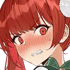 Red-haired anime girl - red hair - Free Download PNG