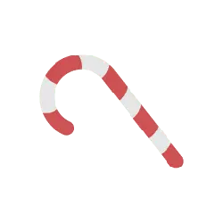 Candy Cane - holiday - No Watermark PNG
