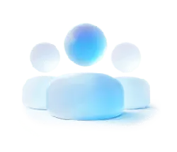 Blue Person Icon - modern - High Resolution PNG