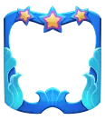 Starfish Border - stars - High Resolution PNG