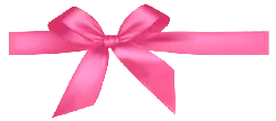 Pink Satin Ribbon Bow - pink - PNG Images