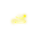 Yellow Spiral Arrow - glowing - No Watermark PNG