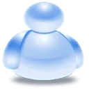 Blue Person Icon - sign - No Background PNG
