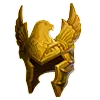 Dragon Badge - decorative item - Transparent Layer PNG