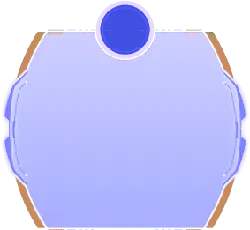 Blue Button - high-tech - circle - Free PNG
