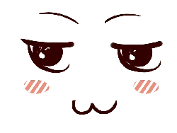 Red Cartoon Cat Face - red - High Resolution PNG