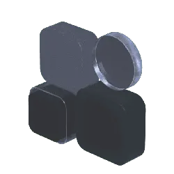 Transparent Cubes and Cylinder - geometric shapes - Free PNG