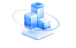 Blue Cubes Icon - technology - Lossless PNG