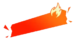 Flame Arrow - dynamic - No Background PNG