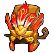 Phoenix Helmet - gold - No Background PNG
