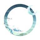 Moon and Stars - sky - peaceful - PNG