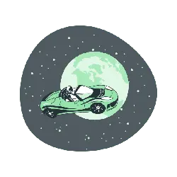 Moon Car - future - PNG