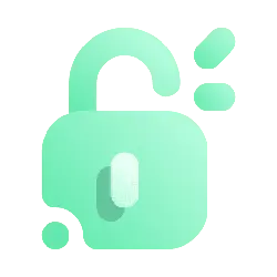 Green Lock - Popular Download PNG