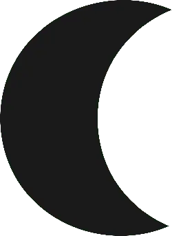 Crescent Moon - moon - PNG Images