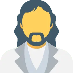 Blue Long Hair Man - long hair - Free Download PNG