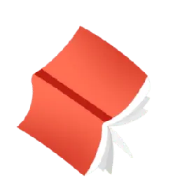 Red Book - knowledge - learning - No Background PNG