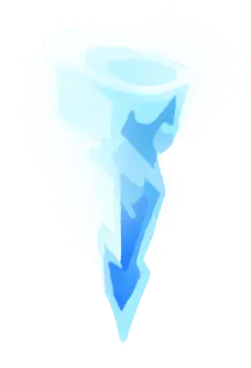 Ice Tornado - natural phenomenon - High Resolution PNG