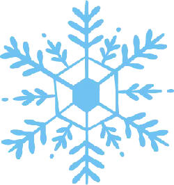 Snowflake - hexagon - winter - No Watermark PNG