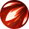 Red Energy Sphere - fire - High Resolution PNG