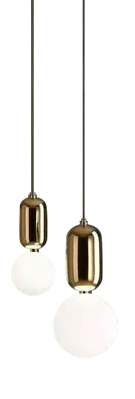 Spherical Pendant Lights - metal - Transparent Layer PNG