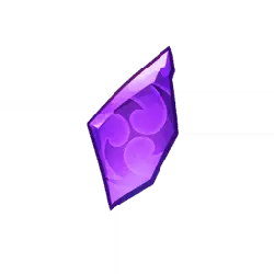 Purple Crystal Fragment - magic - No Background PNG