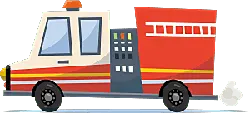 Fire Truck - PNG