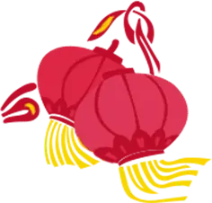 Lantern - red - festival - Transparent Layer PNG