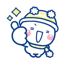 Snowman - cute - PNG