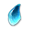 Blue Water Drop - glowing - No Watermark PNG