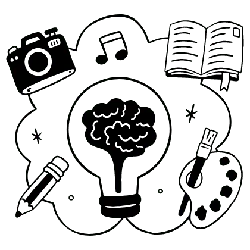 Creative Lightbulb - photography - No Watermark PNG